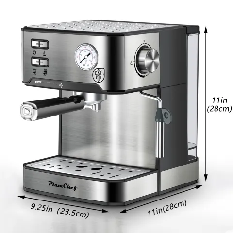 20 Bar Professional Espresso Machine With Milk Frother