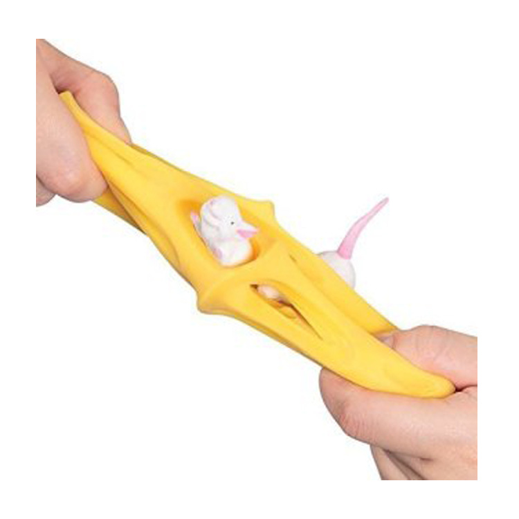 Title 2, Cheese Soft Rubber Elastic Tension Squeeze Toy