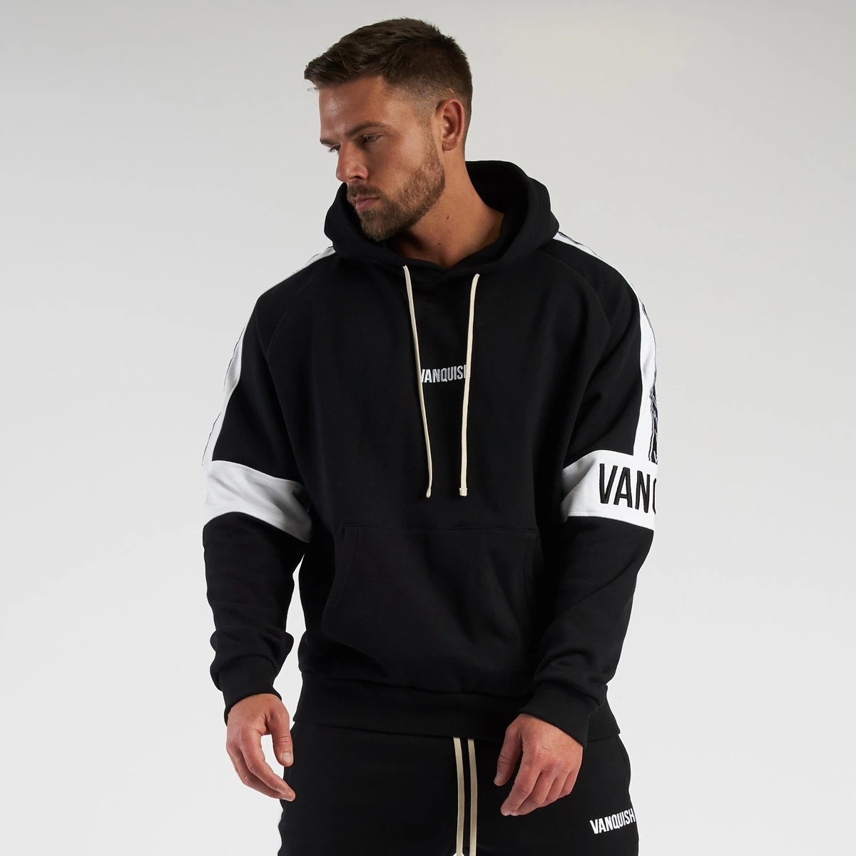 Title 8, Herren-Hoodie für Outdoor-Sport, lockerer Pullover