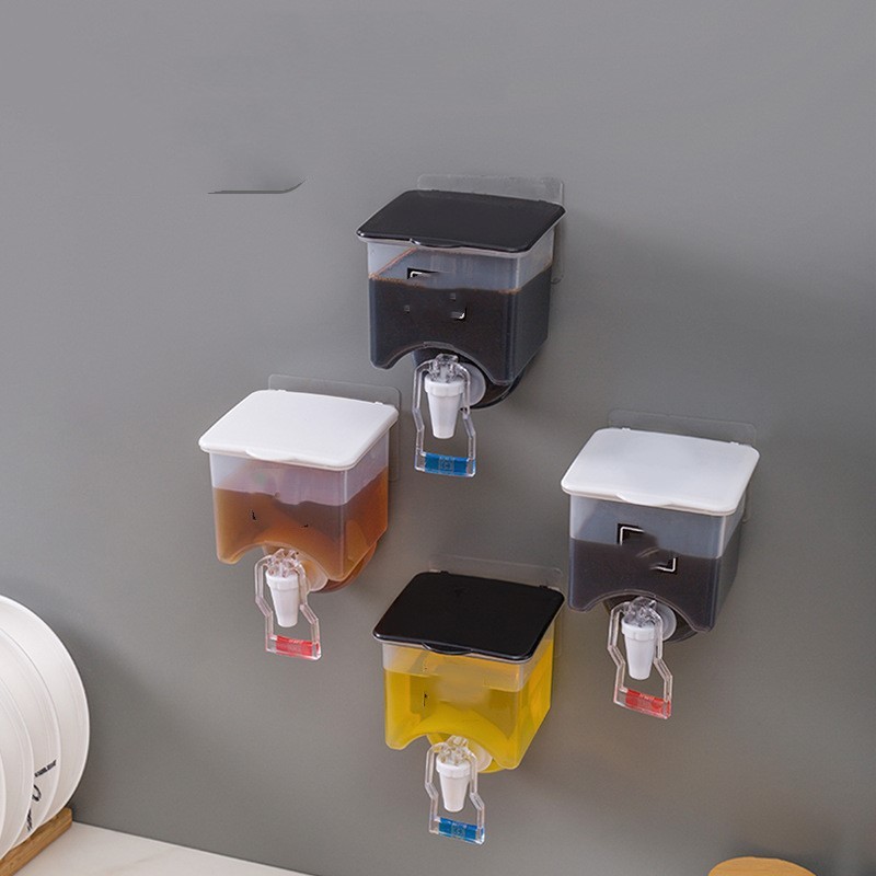 Multi Functional Punching Free Seasoning Storage Box