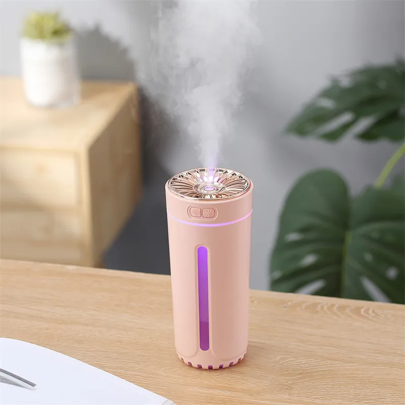 Wireless Air Humidifier Colorful Lights Mute Ultrasonic USB Fogger Diffuser Purifier 800mAh Rechargeabl Cool Mist Maker For Car – image 9