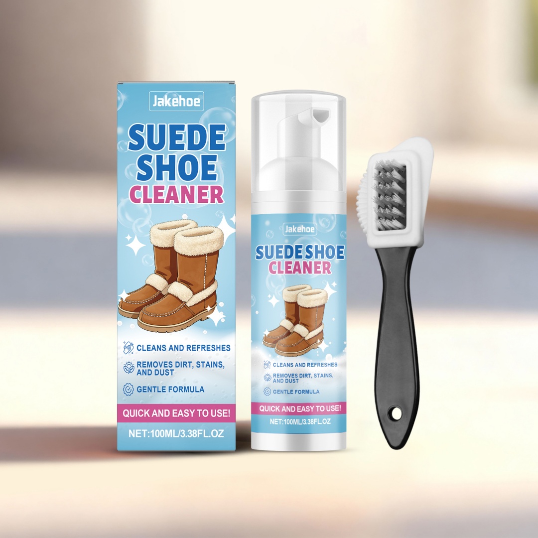 Suede Shoe Cleaning Set 1 0 0ml Bottle-1 Brush-box