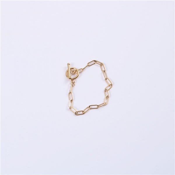 Baroque Retro Simple Gold Bracelet