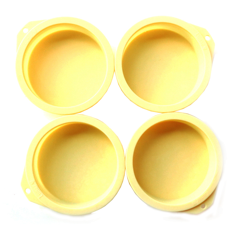 4inch small yellow plate