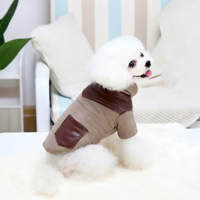 Pet Flower Sling Skirt Spring And Summer Thin Skirt Puppy Clothes Khaki - Shop at LoveMi