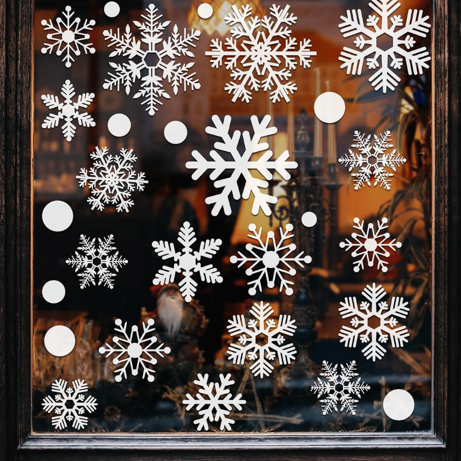 321pcs Christmas Window Decals