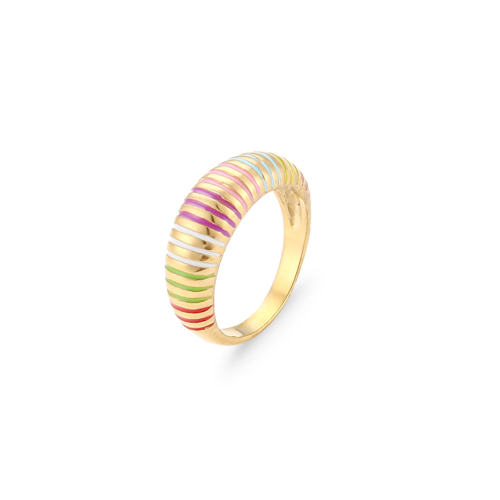 Title 1, Damesmode Gouden Pinstripe Ring