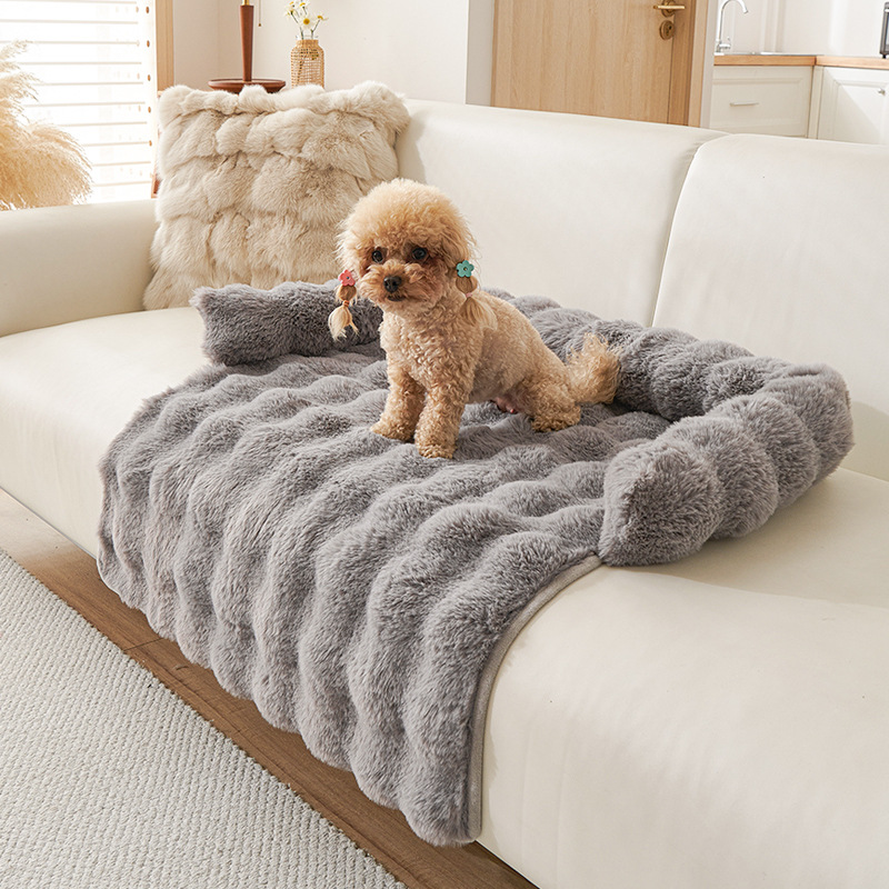 Dog Mat - Winter Thickened, Warm And Slip-resistant Pet Mat For Cats And Dogs' Beds