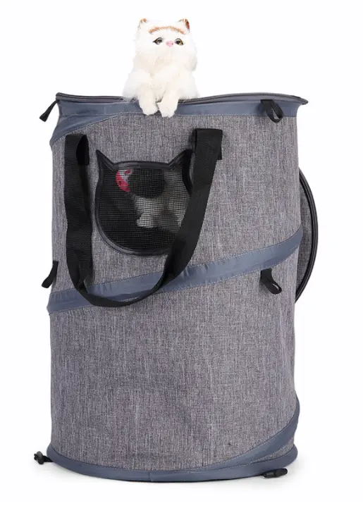 Fodable Pet Dog Cat Carrier Bag Outdoor