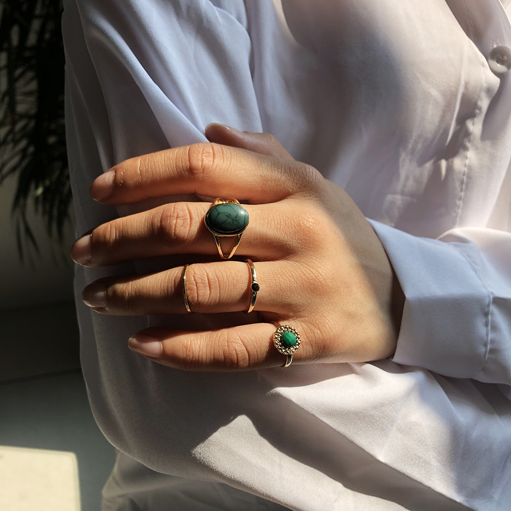 Simple Fashion Alloy Ring Women