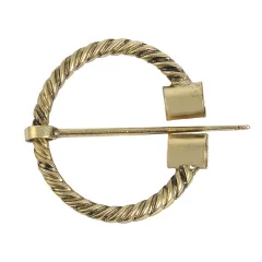 Viking Metal Viking Brooch Pin - Gold - View 1