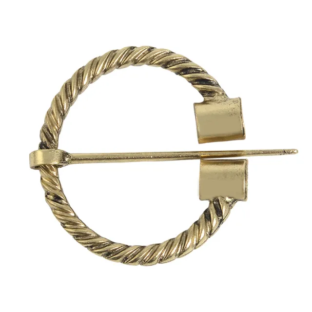 Viking Metal Viking Brooch Pin Gold - Shop at LoveMi