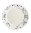 8Inch Letter Lace Plate