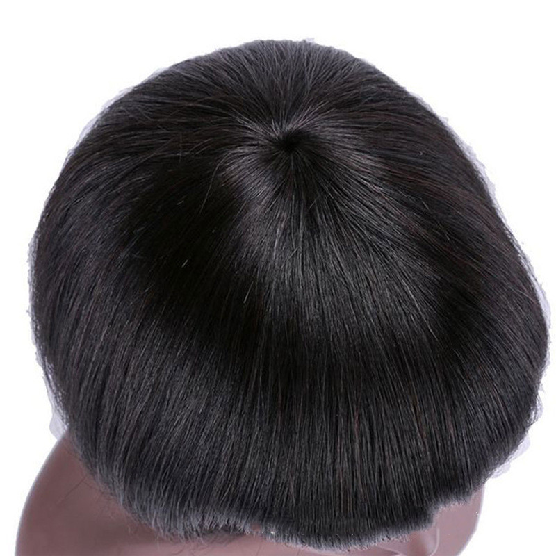 European And American Wigs With Bangs And Real Hair — foto 5