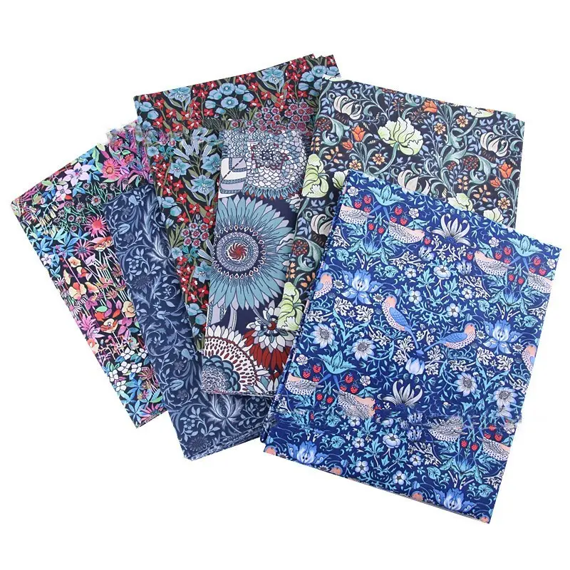 Cotton Cloth Head Deep Blue Series Bird
