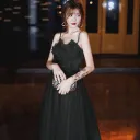 Black Medium Length