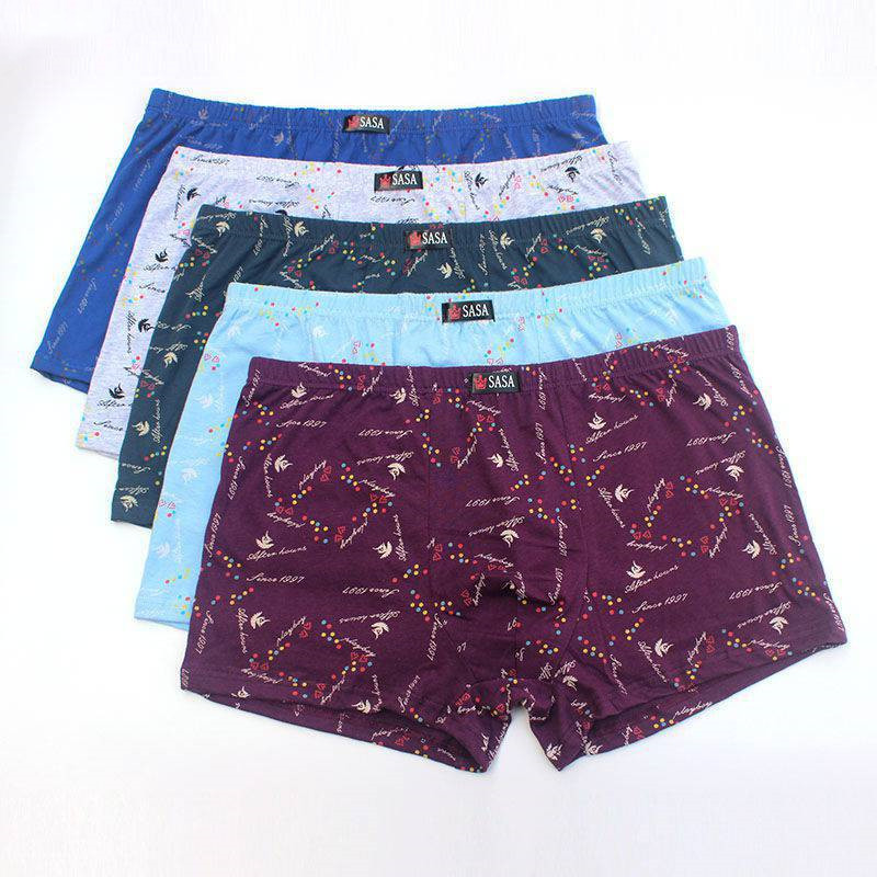 6 Pack Men's Soft Cotton Breathable Boxer Briefs - Picture 5 of 5