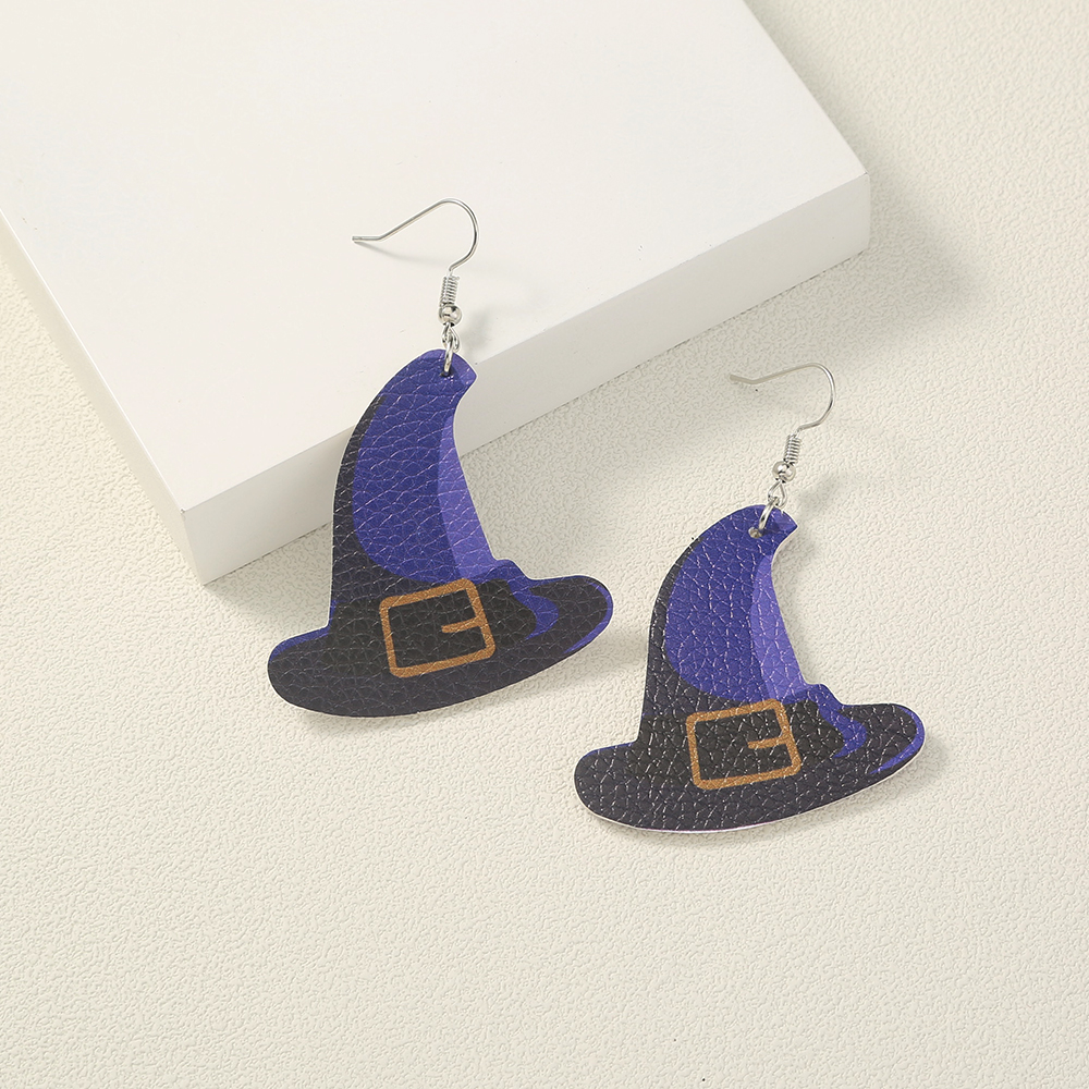 Simple Geometric Personality Halloween Earrings