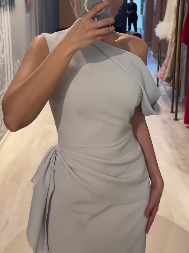 Solid Color Off-Shoulder Sleeveless Maxi Dress