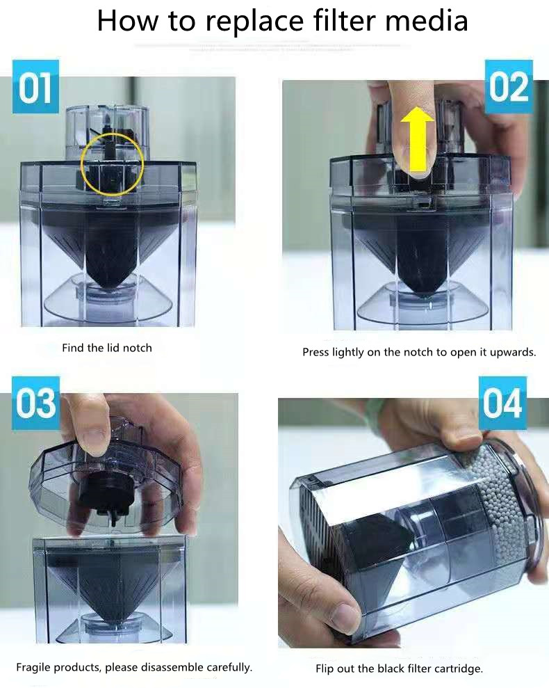 Title 6, Pneumatische zuigtoilet voor aquarium Reinig uw...