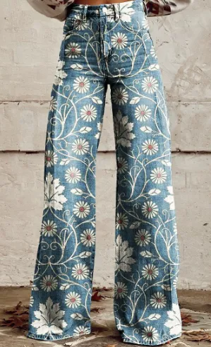 Women's Casual Pants Thin Imitation Jeans 1Style - Shop at LoveMi