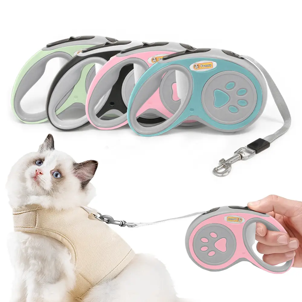 The Puppy's 3,5-meter Nylon Dog Skin Automatically Expands And The Durable Cat Cable Mystery Box In Color