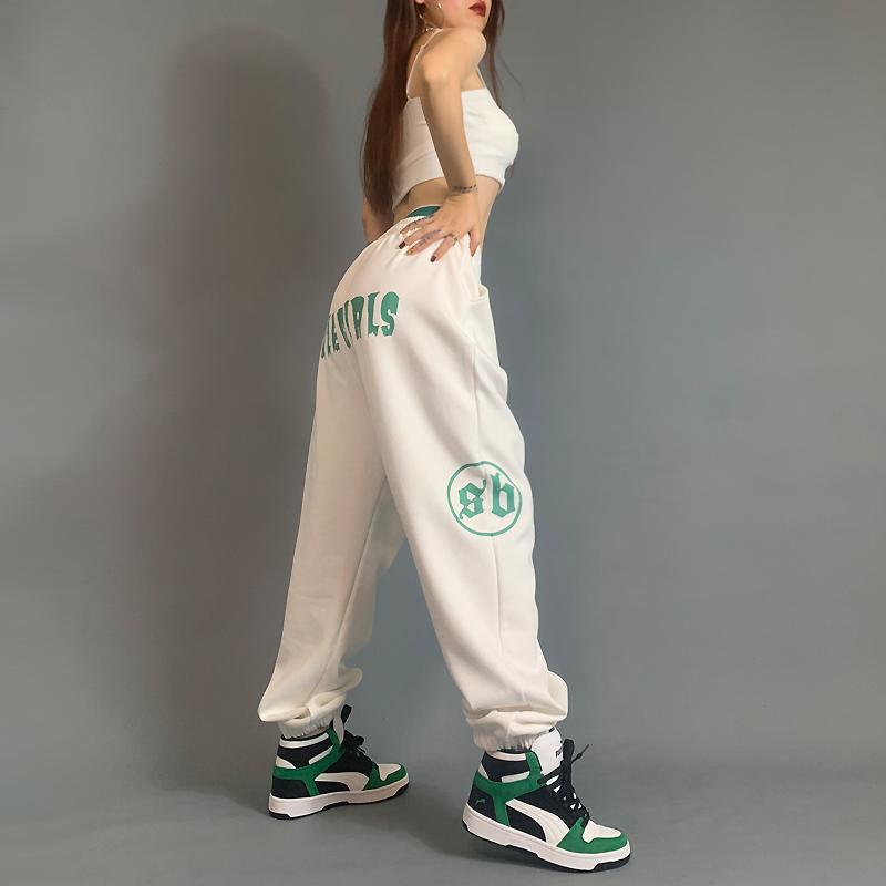 Women's Printed Jazz Hip-hop Sweatpants