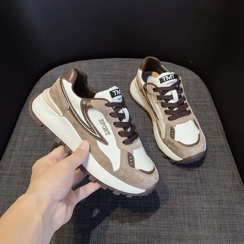 Women's Genuine Leather All-match Casual Old Shoes