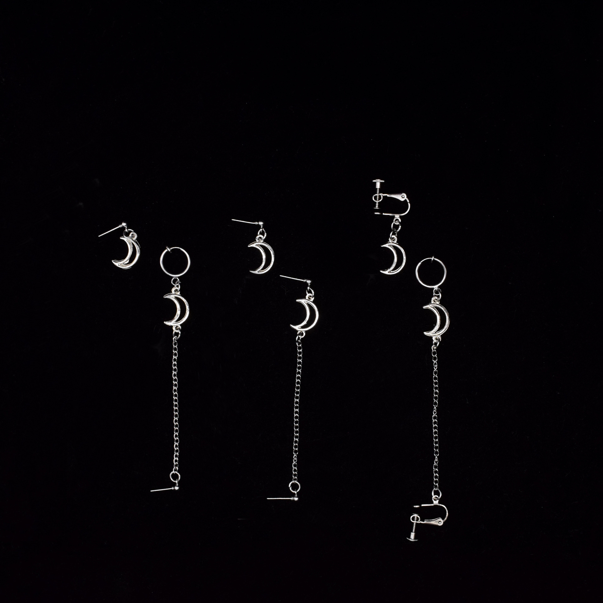 Dark Punk Motorcycle Gothic Chain Ear Clip