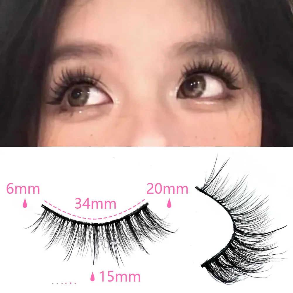 3D False Eyelashes Are Multi-layered, Realistic, Soft