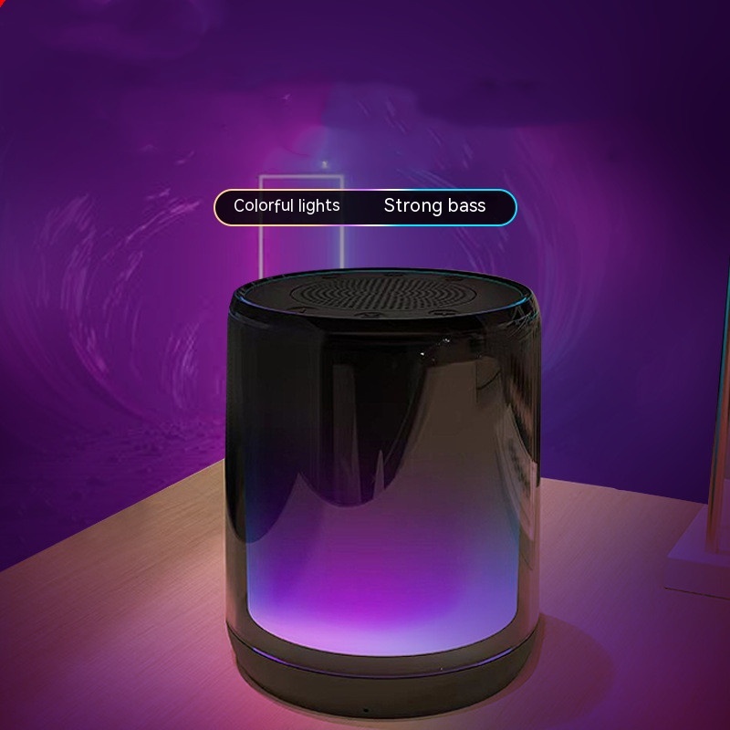 Wireless Bluetooth Speaker Colorful Full Screen Card