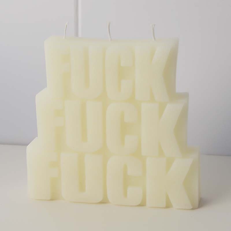 Letter Aromatherapy Candle Handmade Ornaments - Image 6