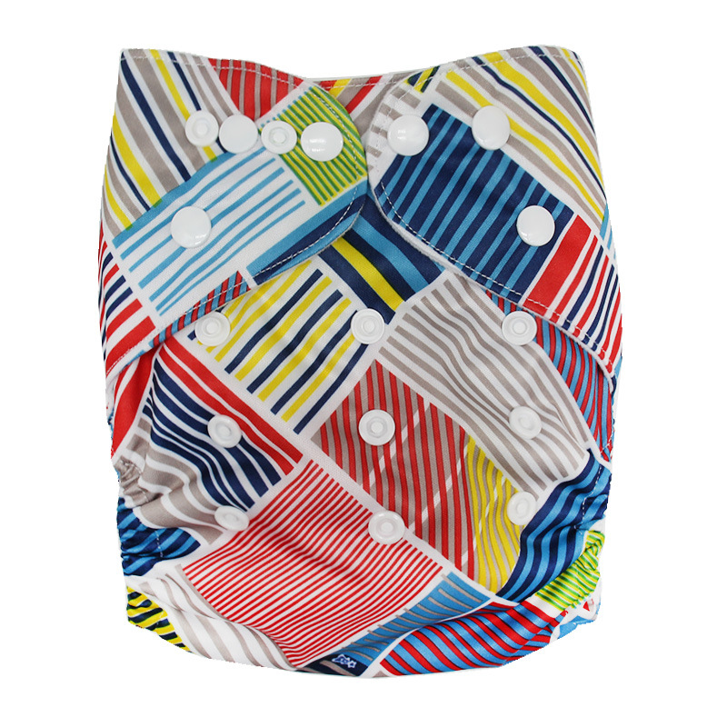 Washable Cloth Diapers Baby Waterproof Adjustablebreathable — foto 7