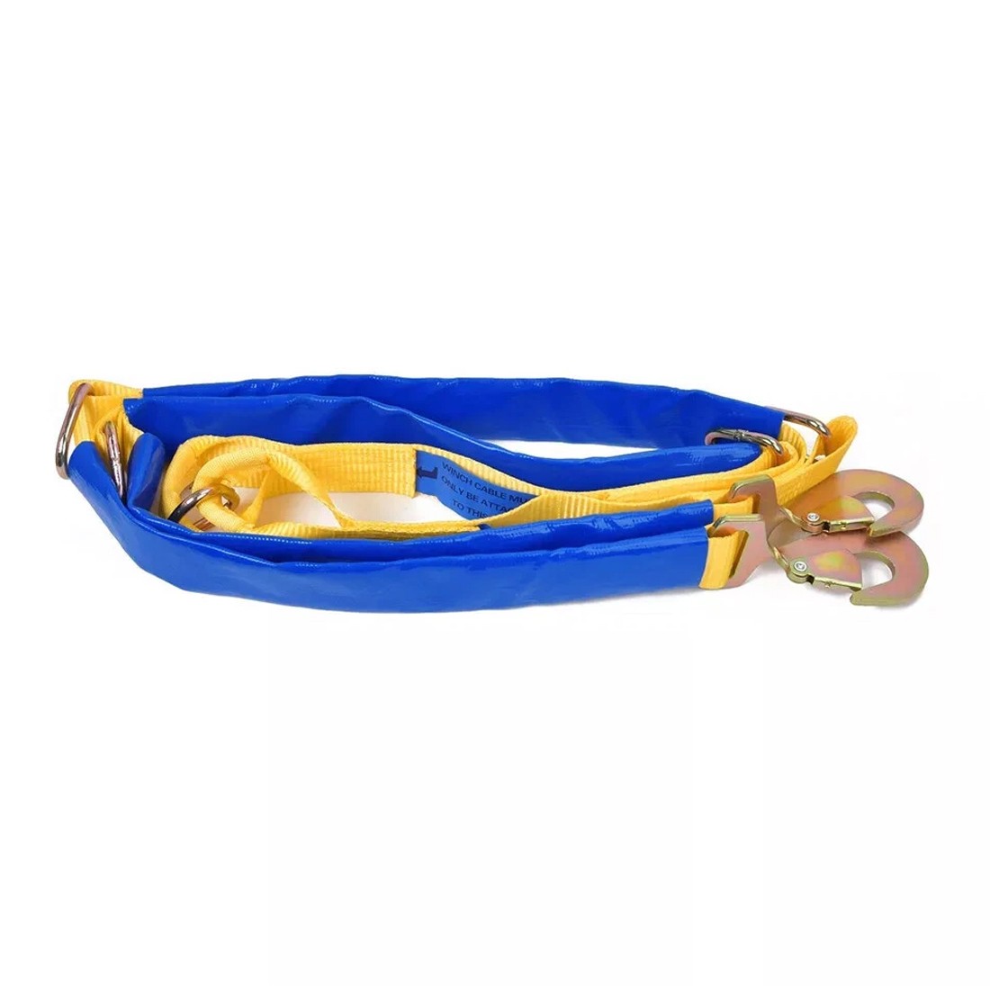Winching Assistance Straps Webbing Winch Brother 5000KG 5T Vehicle Recovery Tool — image 8