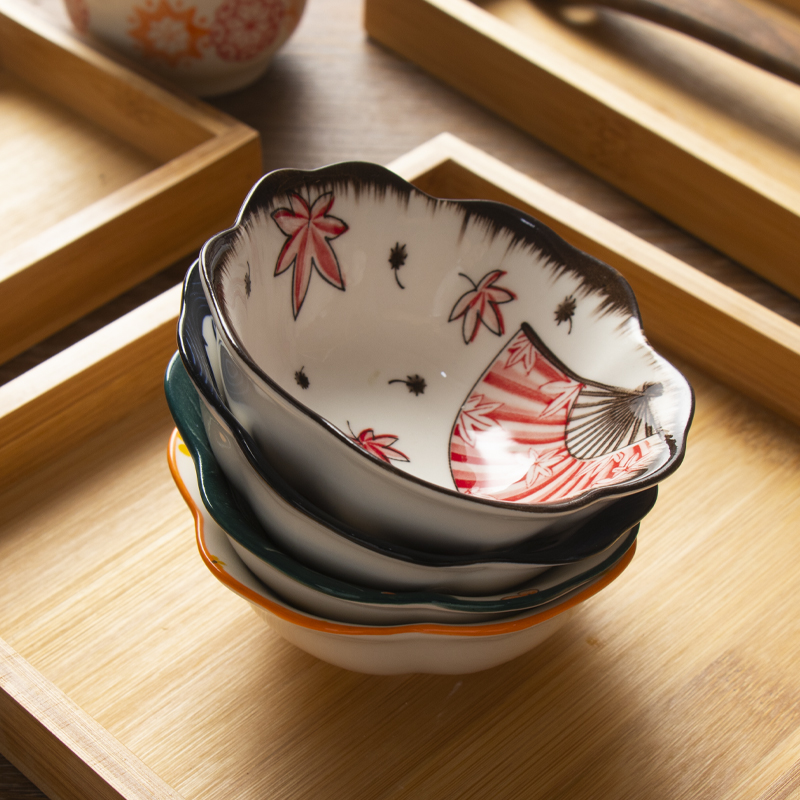 New Household Round Ceramic Seasoning Dish