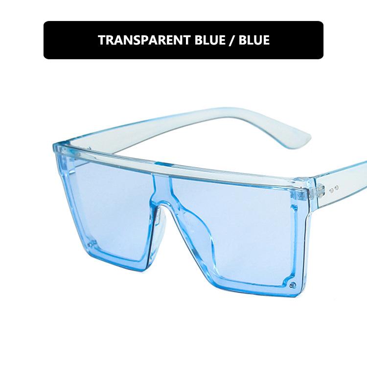 Transparent blue frame