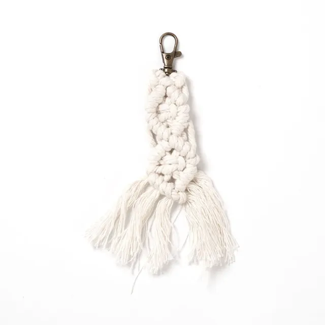 Ins Style Color Cotton Thread Tassel Woven Pendant Bag Decoration Accessories - Shop at LoveMi