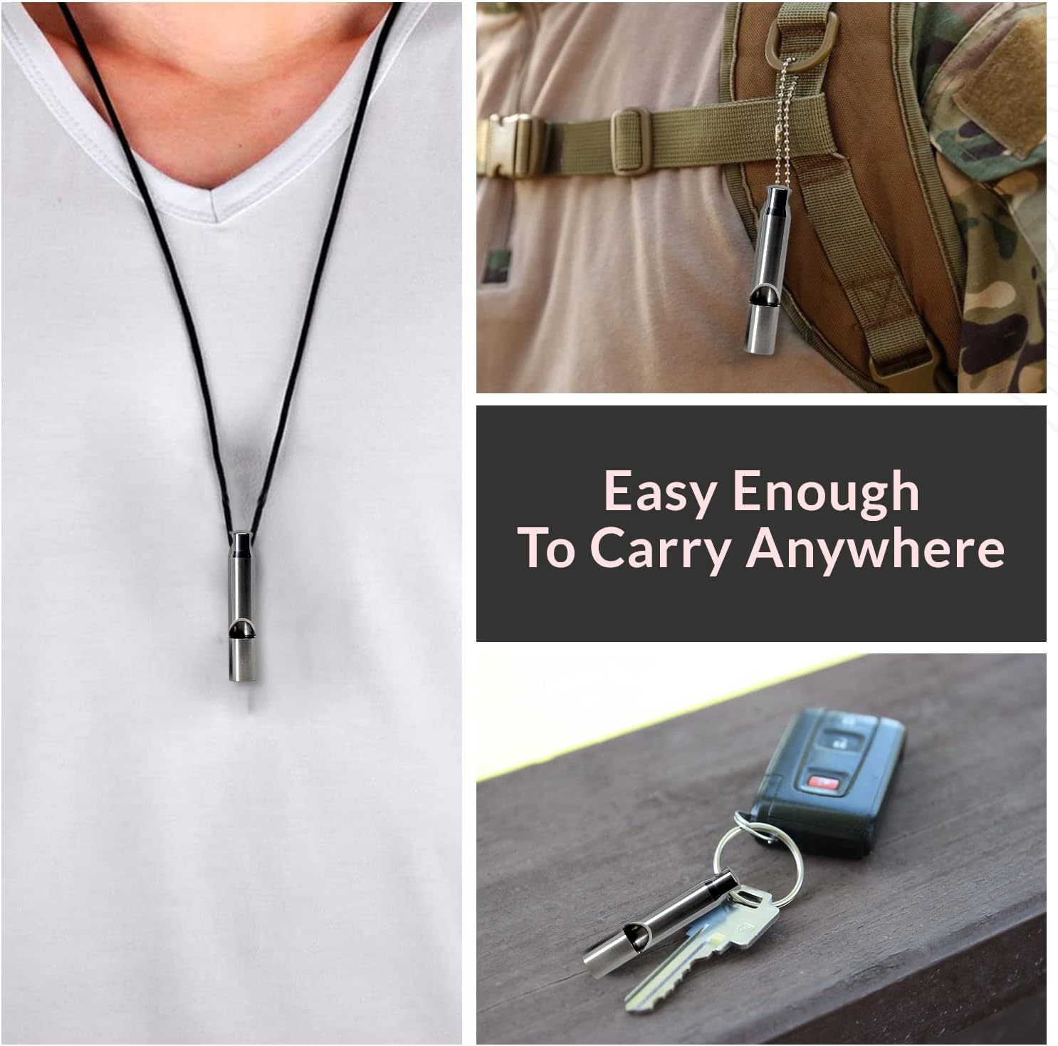 Title 1, Titanium Alloy EDC Whistle Men