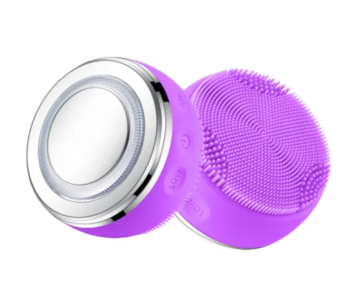 Antibacterial silicone for massage warmth care - Purple