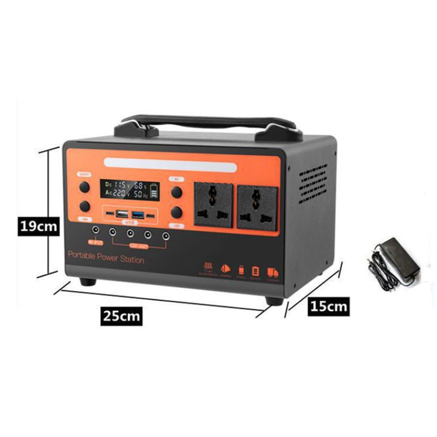 450W Portable Power Station AC DC USB Solar Generator Outdoor Supply — image 2