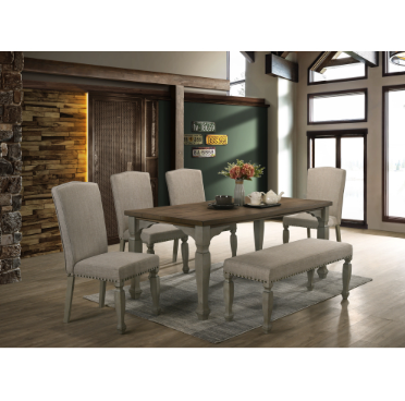 Wood Dining Table, picture 2 of 4