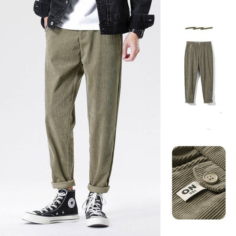 Title 3, Mens Corduroy Pants for Spring and Autumn, Nin...