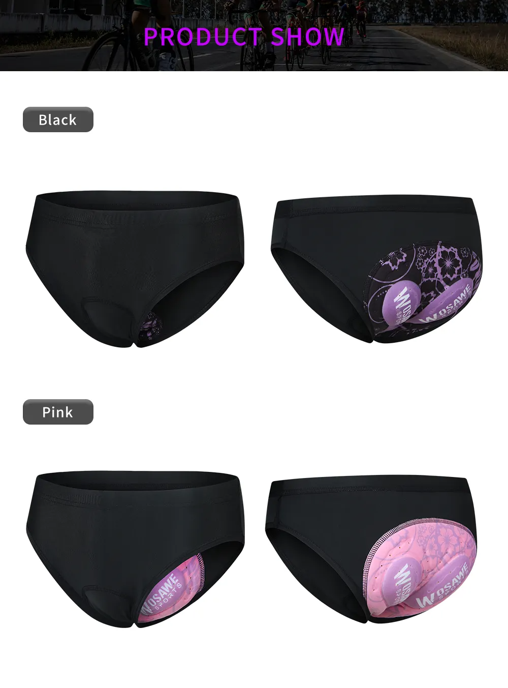 Title 14, 3D Thickened Silicone Underwear For Women