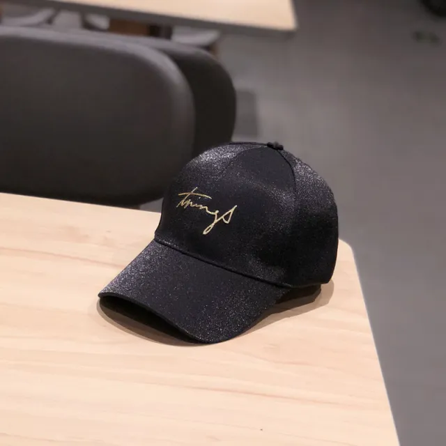 Embroidered Mercerized Couple Baseball Cap Black - Shop at LoveMi