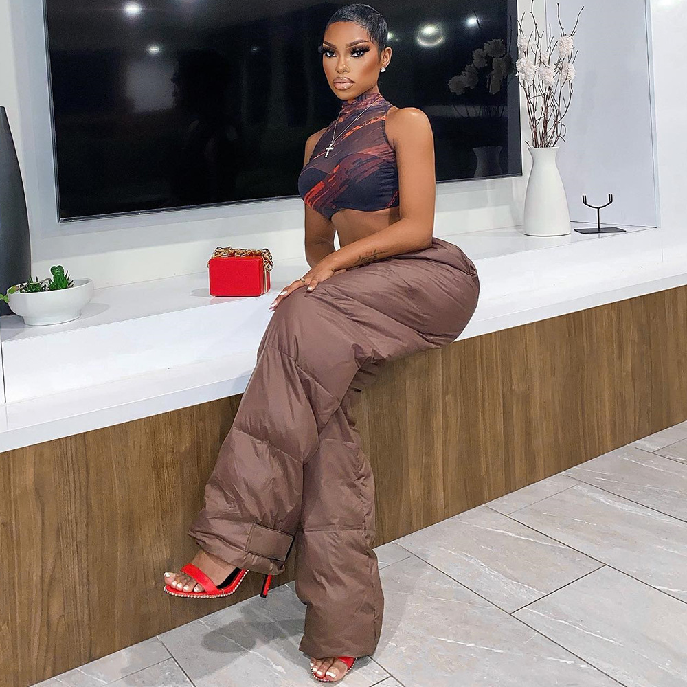 Fashion Beauty Vintage Women's Cotton Pants