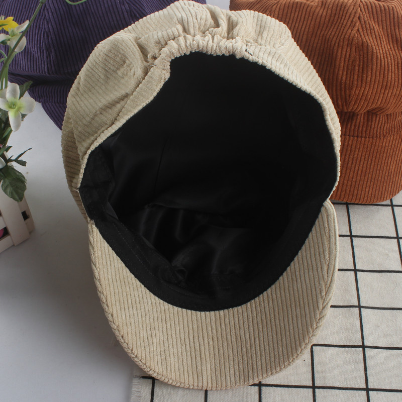 Men And Women Fashion Simple Solid Color Beret