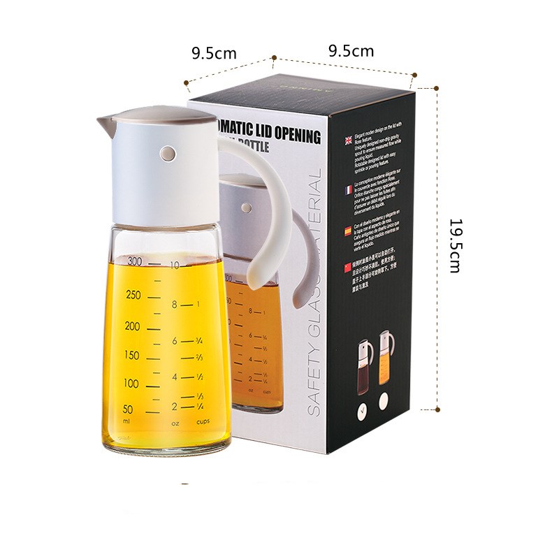 Title 3, Automatic opening and closing oil can borosilic...