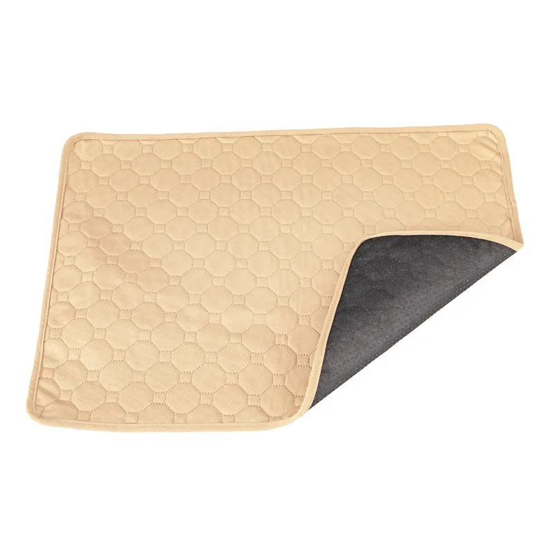 Pet Parents Pads Washable Dog Pee Pads Of Premium Pee Pads For Dogs Waterproof Training Pads For Dogs Reusable Dog Pee Pads Modern Puppy Pads - Khaki