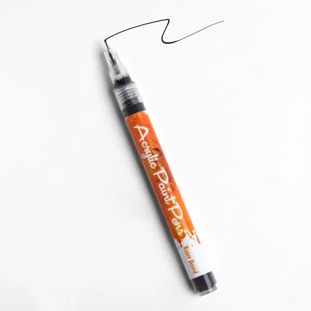 Nail Art Pen Acrylic Paint Graffiti Black - Shop at LoveMi