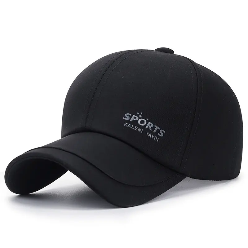 Spring Clothing Fabric Baseball Cap Men's Middle-aged and Elderly